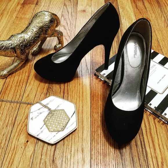 Xappeal Shoes Vegan Suede Heels Poshmark